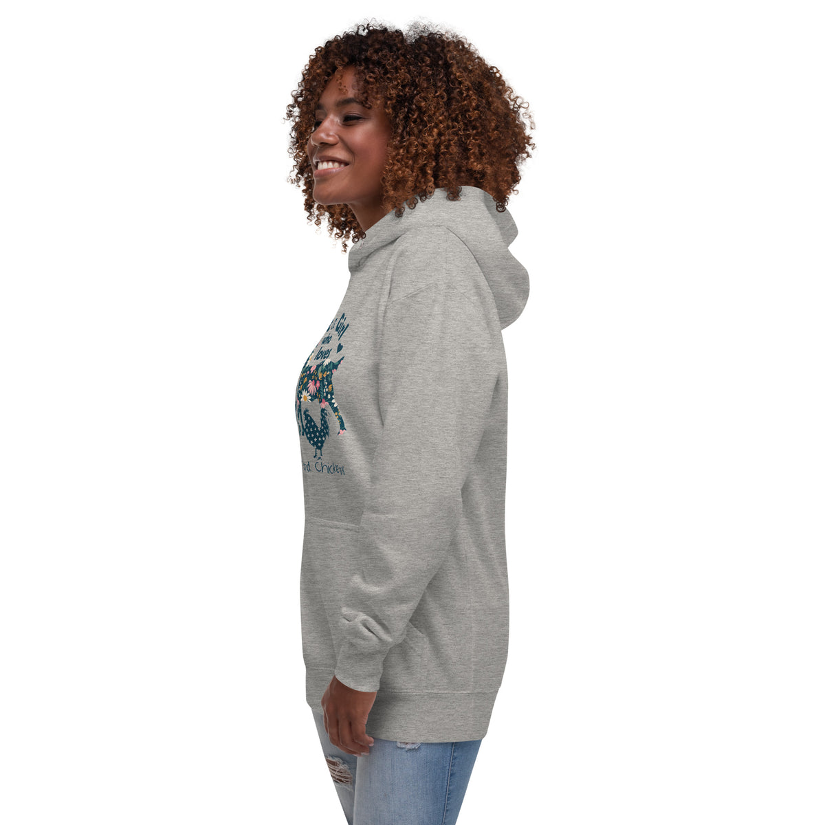 Just a Girl Who Likes Chicken & Goats Hoodie