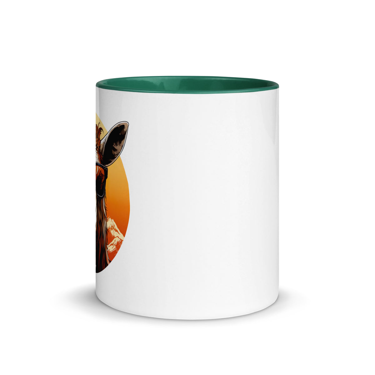 Cool Goat Mug with Color Inside