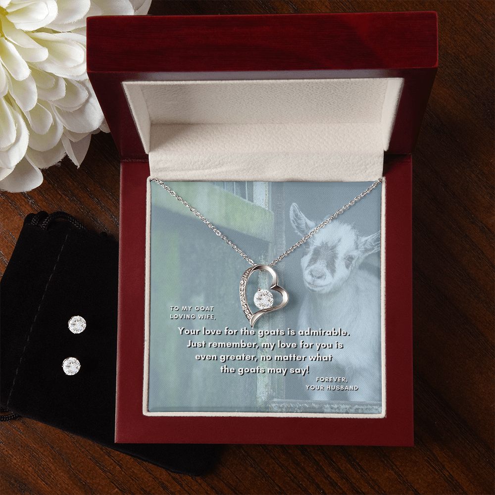 Forever Love Necklace & Earring Set