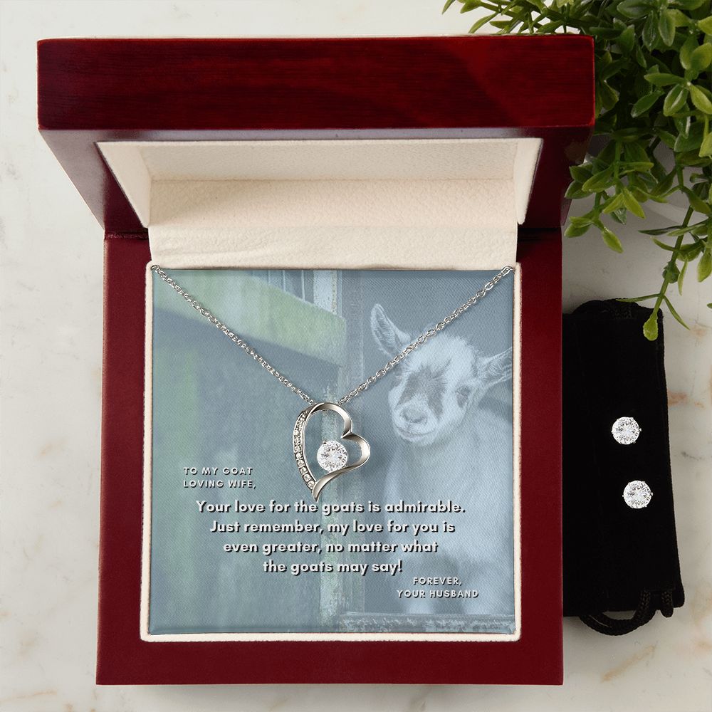 Forever Love Necklace & Earring Set