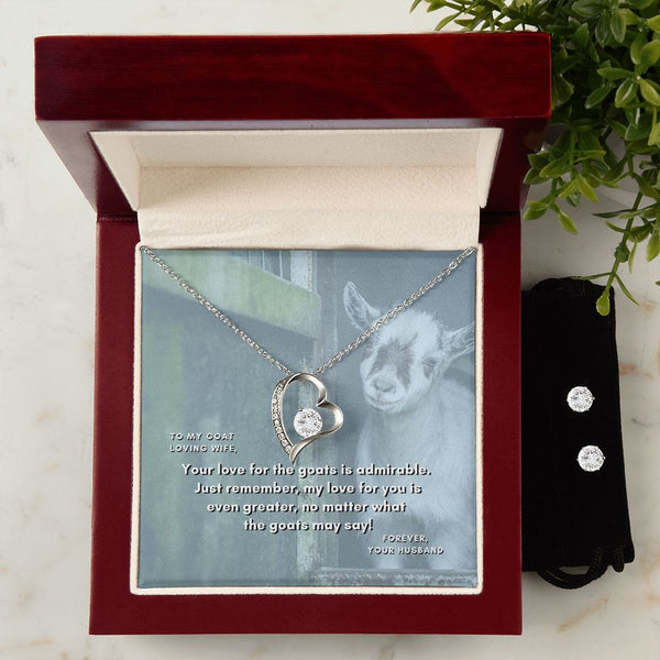 Forever Love Necklace & Earring Set